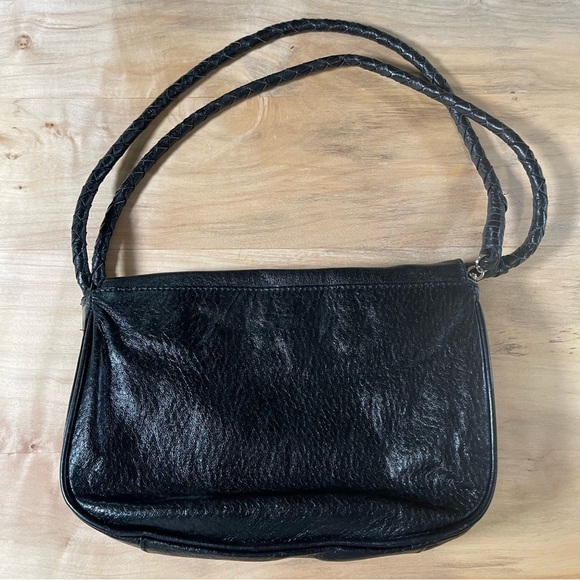 Elliott Lucca black leather crossbody bag - Picture 6 of 12